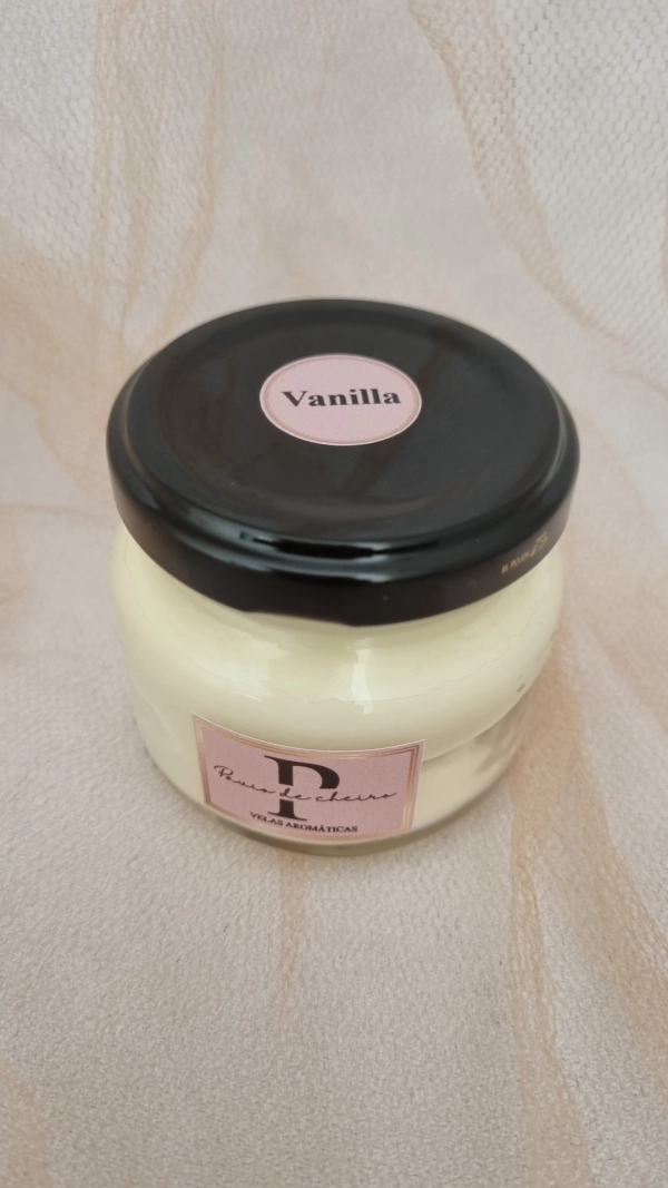 Vela Aromática Tampa Metálica 80 gramas- Vanilla