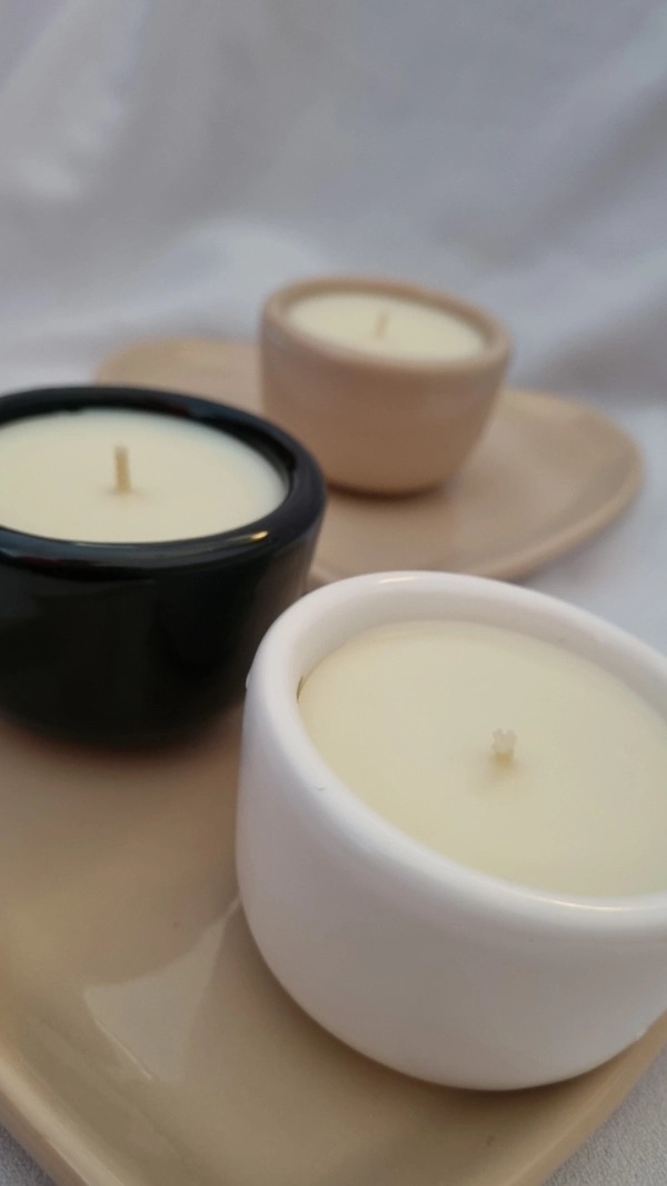 Pote de Cerâmica- Vanilla