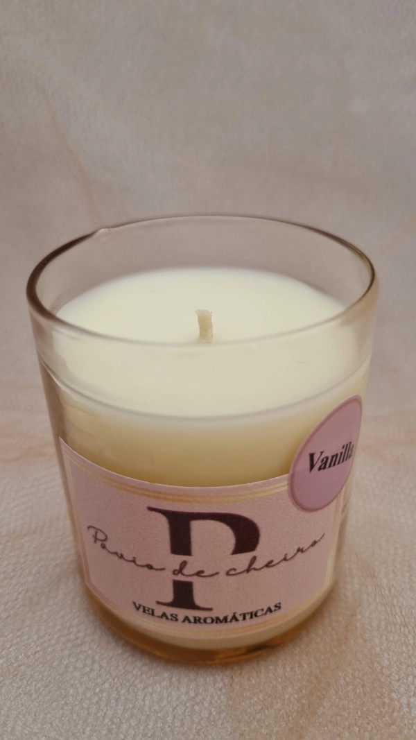 Vela Aromática Copo Rosê- Vanilla